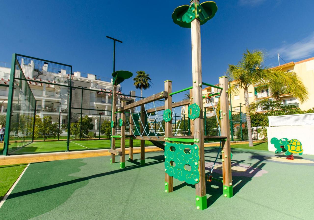 Apartamento Victoria Playa III Con Una Gran Terraza Denia Exterior foto