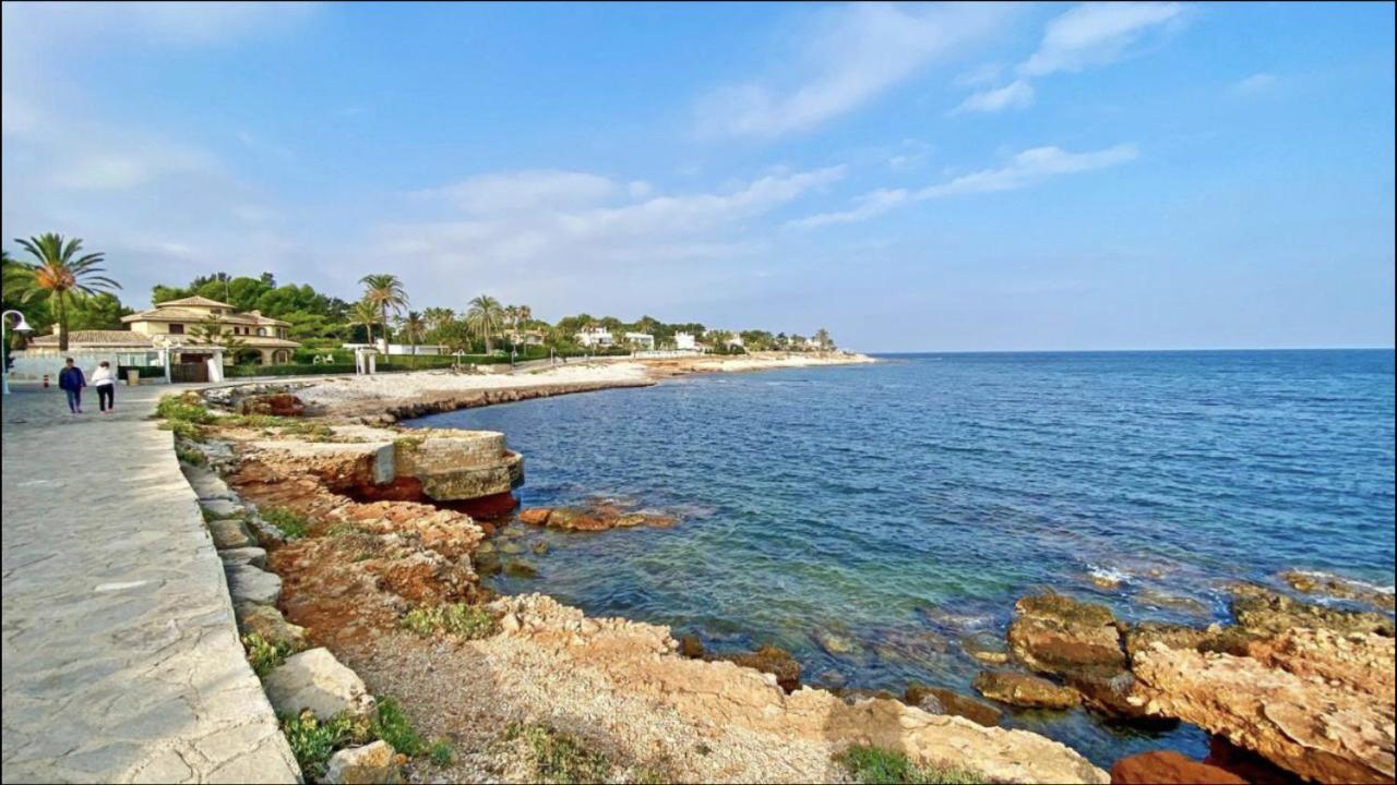 Apartamento Victoria Playa III Con Una Gran Terraza Denia Exterior foto